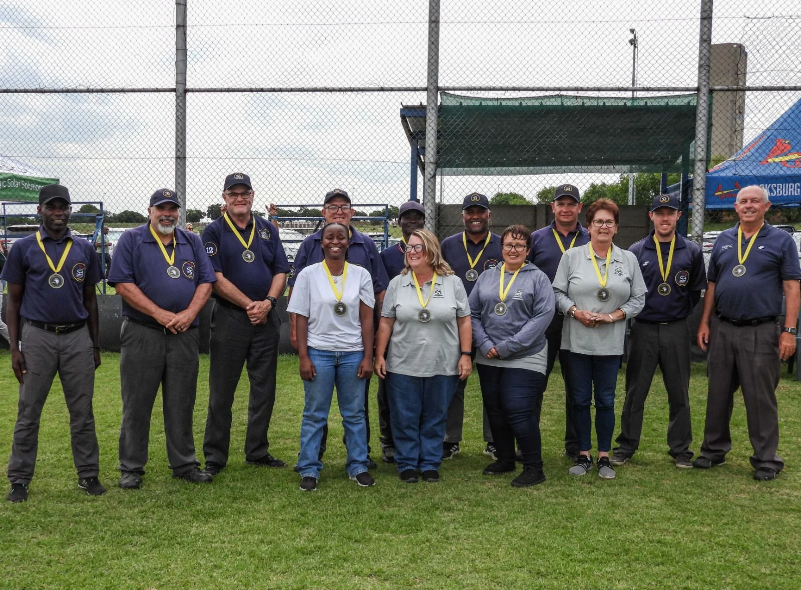 Coach Ittso officiating at an international baseball tournament