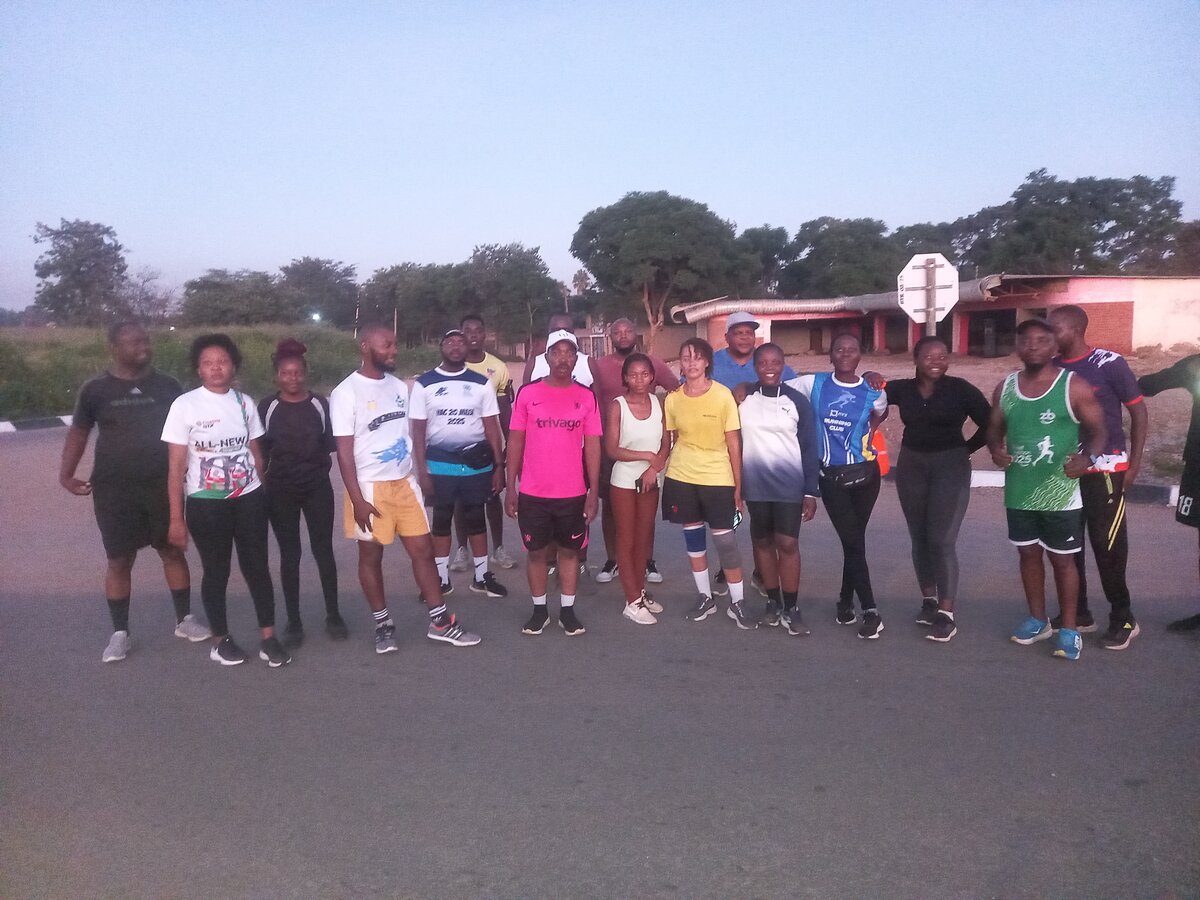 Glen Striders on the road