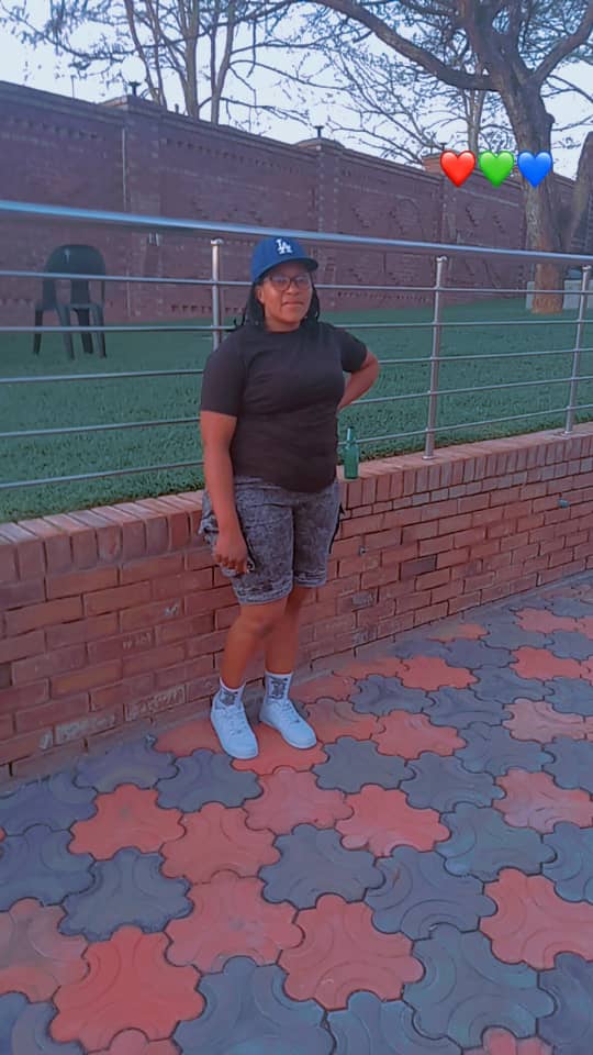 Tracey at the start of her fitness journey